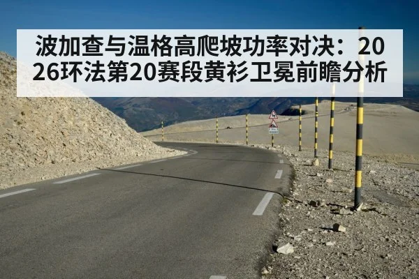 波加查与温格高爬坡功率对决：2026环法第20赛段黄衫卫冕前瞻分析